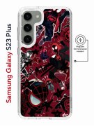 Чехол-накладка Samsung Galaxy S23 Plus (634254) Kruche PRINT Майлз Человек-паук