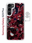 Чехол-накладка Samsung Galaxy S23 Plus (634254) Kruche PRINT Майлз Человек-паук