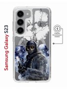 Чехол-накладка Samsung Galaxy S23 (634253) Kruche PRINT Call of Duty