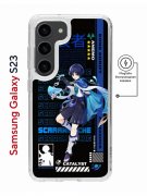 Чехол-накладка Samsung Galaxy S23 (634253) Kruche PRINT Странник Геншин