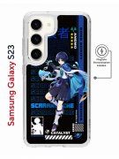 Чехол-накладка Samsung Galaxy S23 (634253) Kruche PRINT Странник Геншин