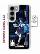 Чехол-накладка Samsung Galaxy S23 (634253) Kruche PRINT Странник Геншин