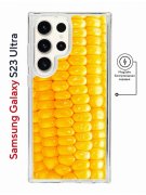 Чехол-накладка Samsung Galaxy S23 Ultra Kruche Magnet Print Кукуруза