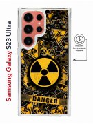 Чехол-накладка Samsung Galaxy S23 Ultra Kruche Print Danger