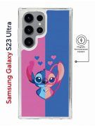 Чехол-накладка Samsung Galaxy S23 Ultra Kruche Magnet Print СТИЧ