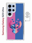 Чехол-накладка Samsung Galaxy S23 Ultra Kruche Magnet Print СТИЧ
