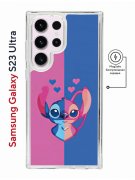 Чехол-накладка Samsung Galaxy S23 Ultra Kruche Magnet Print СТИЧ