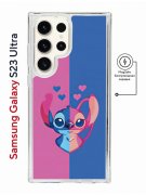 Чехол-накладка Samsung Galaxy S23 Ultra Kruche Magnet Print СТИЧ