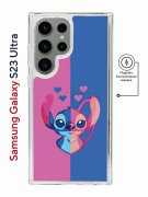 Чехол-накладка Samsung Galaxy S23 Ultra Kruche Magnet Print СТИЧ