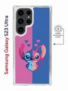 Чехол-накладка Samsung Galaxy S23 Ultra Kruche Magnet Print СТИЧ