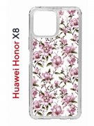Чехол-накладка Huawei Honor X8 (638517) Kruche PRINT Нежность