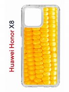 Чехол-накладка Huawei Honor X8 (638517) Kruche PRINT Кукуруза