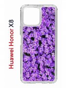 Чехол-накладка Huawei Honor X8 (638517) Kruche PRINT Обриета