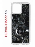Чехол-накладка Huawei Honor X8 (638517) Kruche PRINT Двигатель