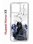 Чехол-накладка Huawei Honor X8 (638517) Kruche PRINT Call of Duty