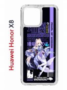 Чехол-накладка Huawei Honor X8 (638517) Kruche PRINT Kokomi Genshin
