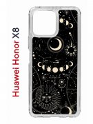 Чехол-накладка Huawei Honor X8 (638517) Kruche PRINT Space