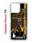 Чехол-накладка Huawei Honor X8 Kruche Print Zhongli Genshin