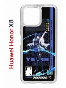 Чехол-накладка Huawei Honor X8 (638517) Kruche PRINT Yelan Genshin