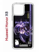 Чехол-накладка Huawei Honor X8 (638517) Kruche PRINT Raiden Genshin