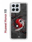 Чехол-накладка Huawei Honor X8 (638517) Kruche PRINT Гармония