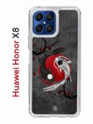 Чехол-накладка Huawei Honor X8 (638517) Kruche PRINT Гармония