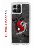 Чехол-накладка Huawei Honor X8 (638517) Kruche PRINT Гармония