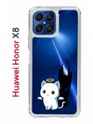 Чехол-накладка Huawei Honor X8 (638517) Kruche PRINT Angel Demon