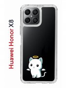 Чехол-накладка Huawei Honor X8 (638517) Kruche PRINT Angel Demon