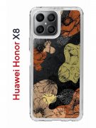 Чехол-накладка Huawei Honor X8 (638517) Kruche PRINT Ягоды и Цветы