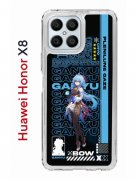 Чехол-накладка Huawei Honor X8 (638517) Kruche PRINT Ganyu Genshin