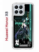 Чехол-накладка Huawei Honor X8 Kruche Print Xiao Genshin