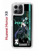 Чехол-накладка Huawei Honor X8 Kruche Print Xiao Genshin