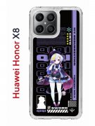 Чехол-накладка Huawei Honor X8 (638517) Kruche PRINT Qiqi Genshin