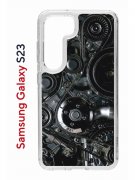Чехол-накладка Samsung Galaxy S23 (638518) Kruche PRINT Двигатель