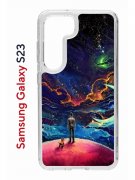 Чехол-накладка Samsung Galaxy S23 (638518) Kruche PRINT Маленький принц