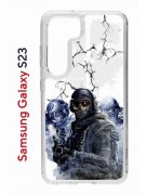 Чехол-накладка Samsung Galaxy S23 (638518) Kruche PRINT Call of Duty
