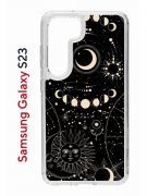 Чехол-накладка Samsung Galaxy S23 (638518) Kruche PRINT Space