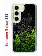 Чехол-накладка Samsung Galaxy S23 (638518) Kruche PRINT Garage