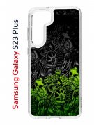 Чехол-накладка Samsung Galaxy S23 Plus (638514) Kruche PRINT Garage