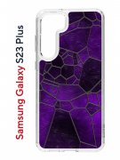 Чехол-накладка Samsung Galaxy S23 Plus (638514) Kruche PRINT Витраж