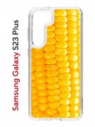 Чехол-накладка Samsung Galaxy S23 Plus (638514) Kruche PRINT Кукуруза