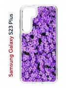 Чехол-накладка Samsung Galaxy S23 Plus (638514) Kruche PRINT Обриета