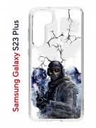 Чехол-накладка Samsung Galaxy S23 Plus (638514) Kruche PRINT Call of Duty