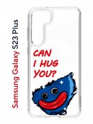 Чехол-накладка Samsung Galaxy S23 Plus (638514) Kruche PRINT CAN I HUG YOU