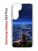 Чехол-накладка Samsung Galaxy S23 Plus (638514) Kruche PRINT Ночные Огни