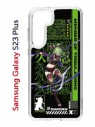 Чехол-накладка Samsung Galaxy S23 Plus (638514) Kruche PRINT Kuki Shinobu Genshin
