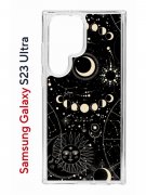 Чехол-накладка Samsung Galaxy S23 Ultra (638515) Kruche PRINT Space