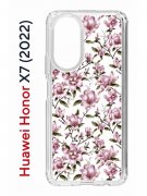 Чехол-накладка Huawei Honor X7 (2022) (638390) Kruche PRINT Нежность