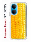 Чехол-накладка Huawei Honor X7 (2022) (638390) Kruche PRINT Кукуруза